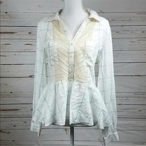 Maeve southbound peplum tunic top
